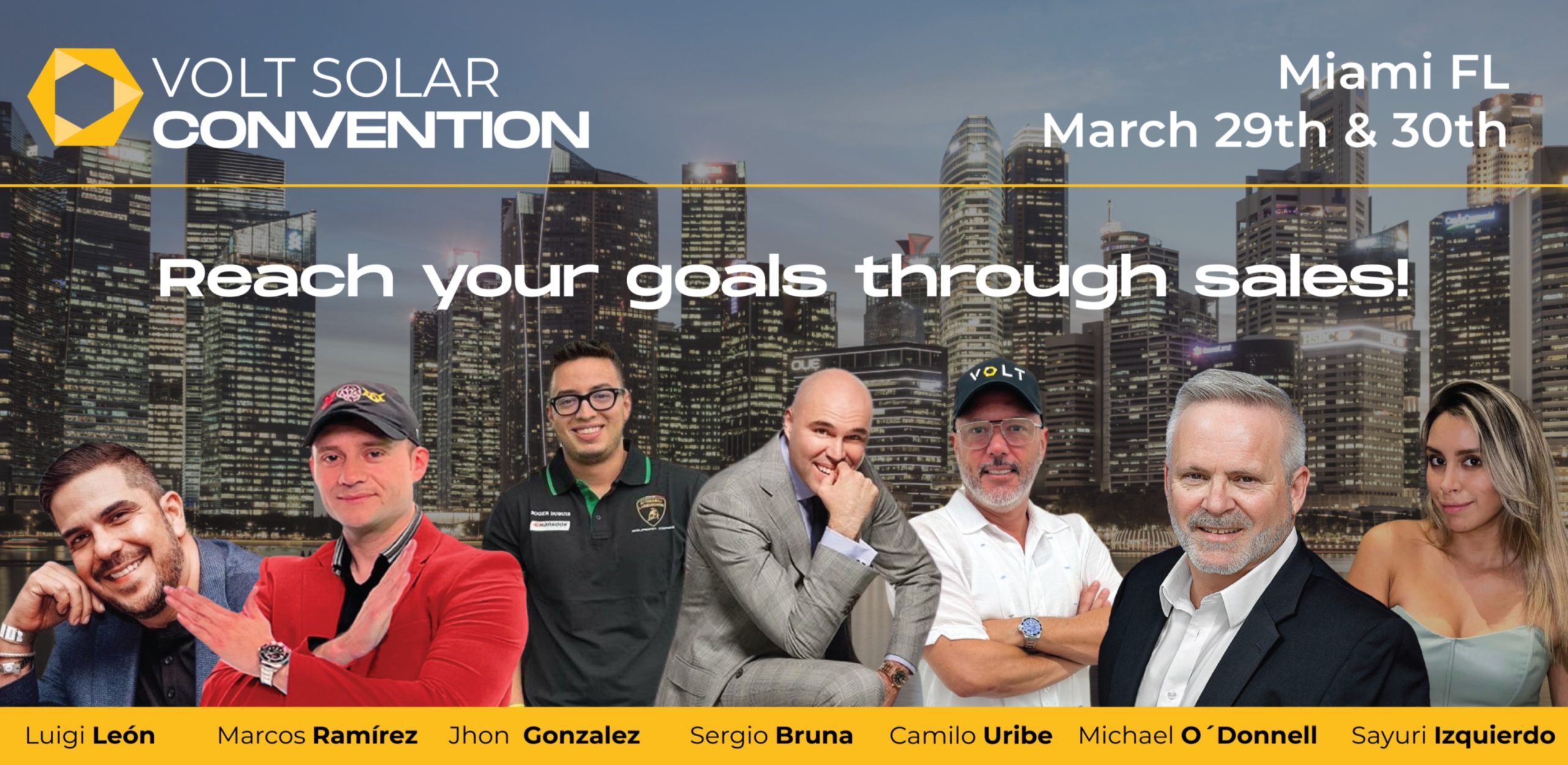 Join us at the Volt Solar Convention and empower your sales success